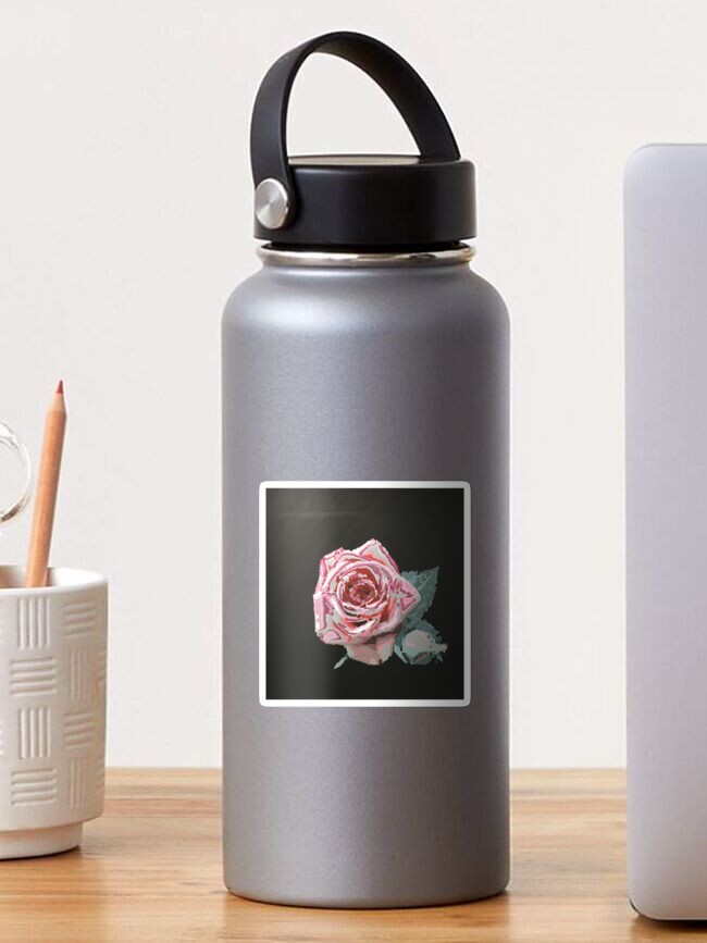 Thumbnail 1 of 3, Sticker, A Rose designed and sold by artistDanJ.