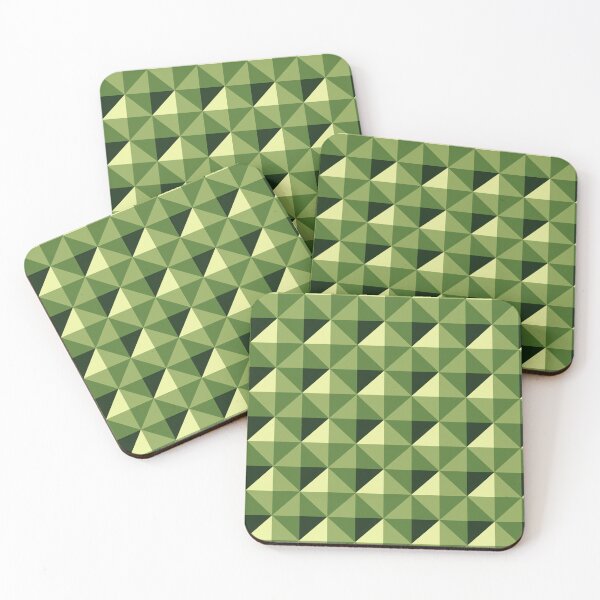 Item preview, Green Pyramids Pattern designed and sold by SJ-Merch.