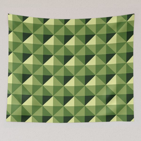 Item preview, Green Pyramids Pattern designed and sold by SJ-Merch.