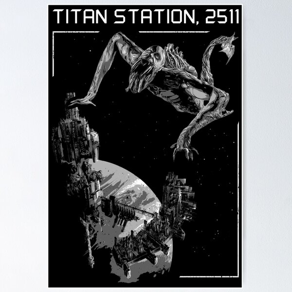 Item preview, Dead Space Titan Station designed and sold by Power Up Prints.