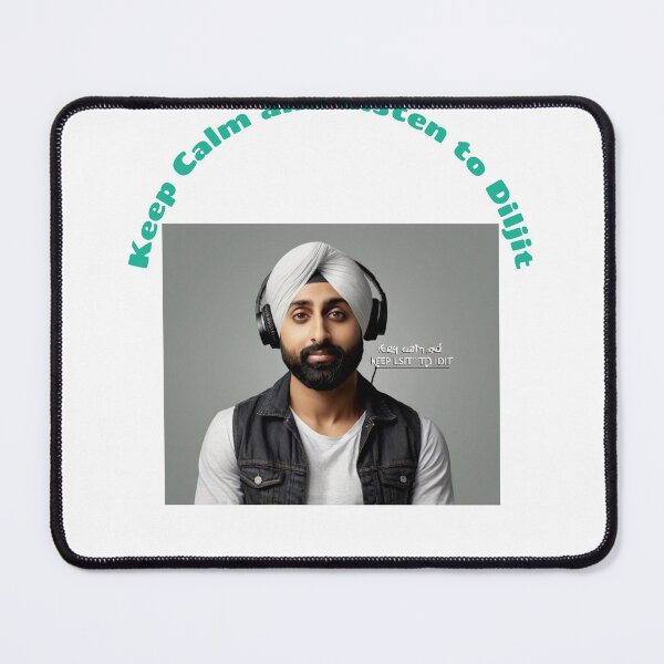 Item preview, Keep Calm and Listen to Diljit designed and sold by PrintPopTees.