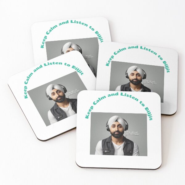 Item preview, Keep Calm and Listen to Diljit designed and sold by PrintPopTees.
