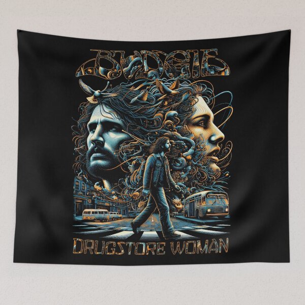 Item preview, Budgie Band Drugstore Woman designed and sold by RafaelLima7.