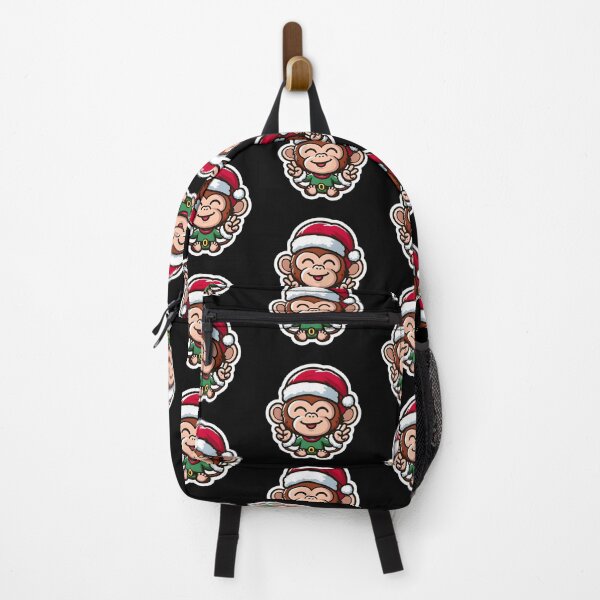 Item preview, Cute Monkey Santa Claus designed and sold by BDLuck2021.