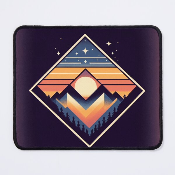 Item preview, forest mountain horizon	 designed and sold by Origami-BA.