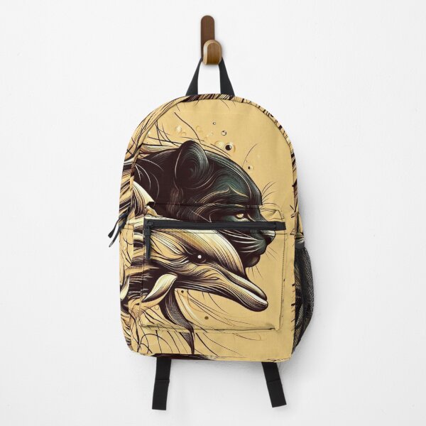 Item preview, Black Panther Golden Dolphin designed and sold by ZulryLifestyles.