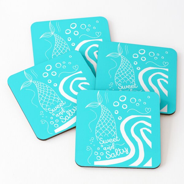 Item preview, Sweet and Salty Mermaid Saying Graphic designed and sold by Renata Illustrata.