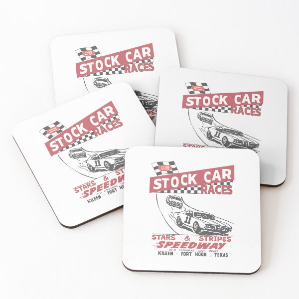 Item preview, Vintage Racing Stars and Stripes Speedway Design designed and sold by Etikett.