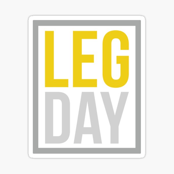 Dia De Leg Day Sticker by Move Wellness Mx for iOS & Android