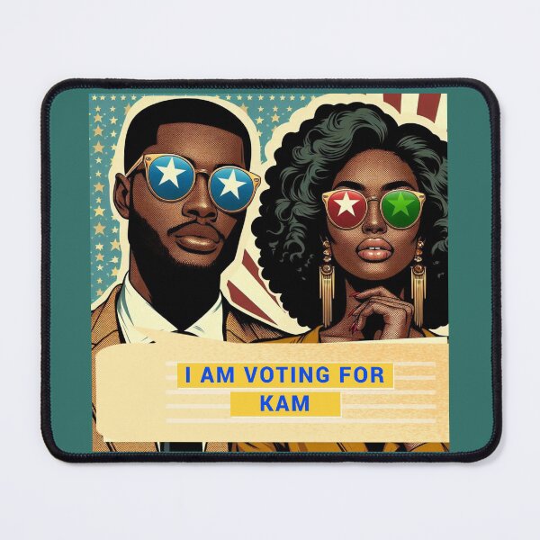 Item preview, I AM VOTING FOR KAM designed and sold by DesignsByPrnces.