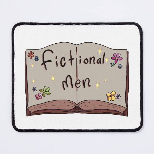 Item preview, Fictional Men Book  designed and sold by aquastarcove.