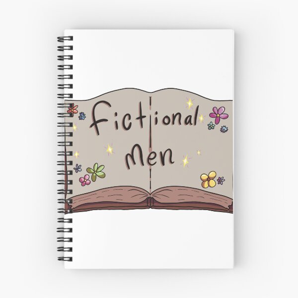 Item preview, Fictional Men Book  designed and sold by aquastarcove.