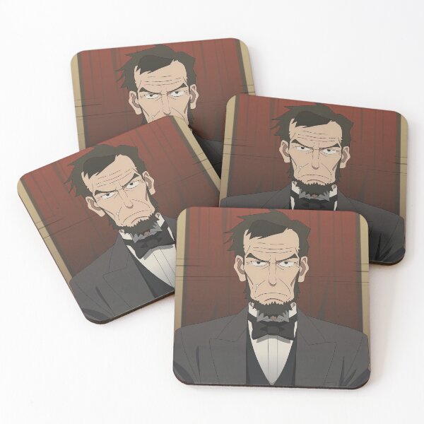 Item preview, Abraham Lincoln, president | Anime style designed and sold by ComicsFactory.