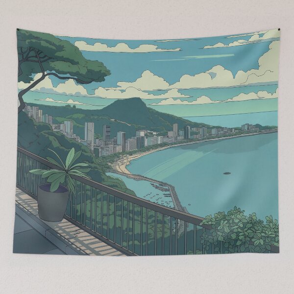 Item preview, Acapulco, Mexico | Anime style designed and sold by ComicsFactory.