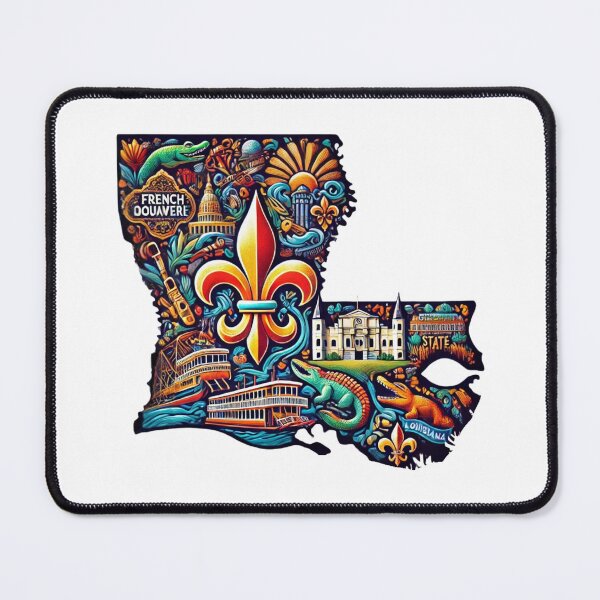 Item preview, Louisiana State T-Shirt designed and sold by BECCdesigns.