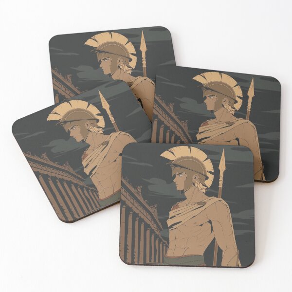 Item preview, Achilles, Greek mythology | Anime style designed and sold by ComicsFactory.