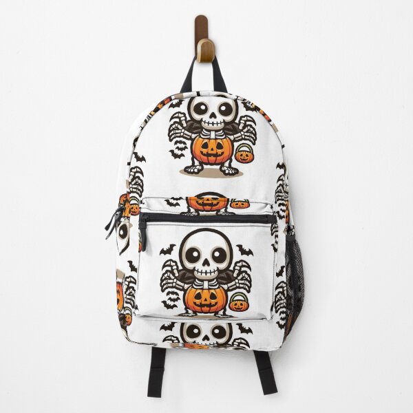 Item preview, Halloween Skeleton with Pumpkin Spooky Party designed and sold by BDLuck2021.