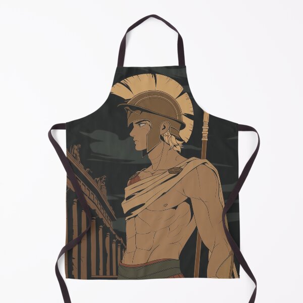 Item preview, Achilles, Greek mythology | Anime style designed and sold by ComicsFactory.