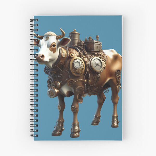 Item preview, Steampunk Cow designed and sold by TeachersCubby.
