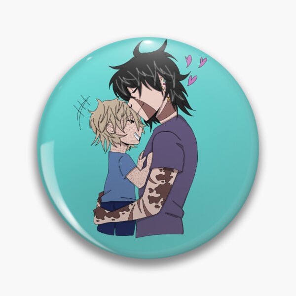 Item preview, Brooklyn hugging Kazuki designed and sold by artbyVOID.