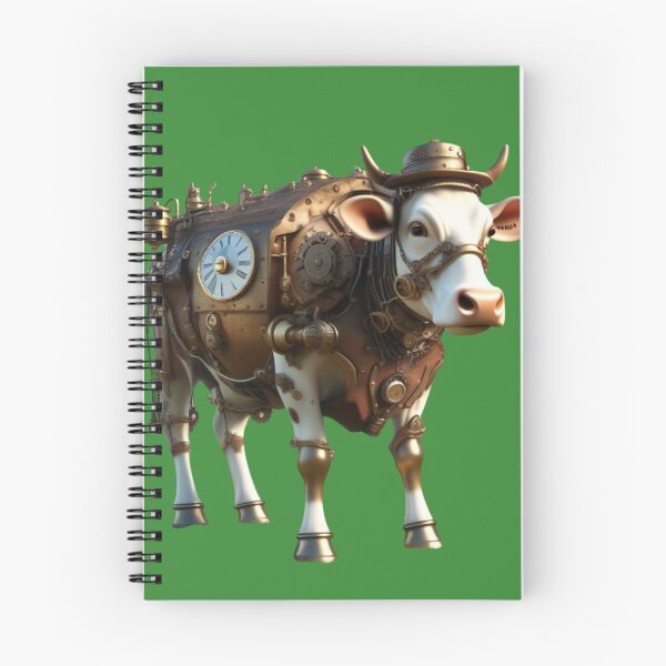 Item preview, Steampunk Cow designed and sold by TeachersCubby.