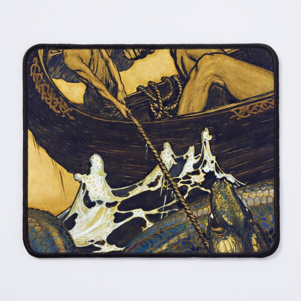 Item preview, Sea Battle - Arthur Rackham designed and sold by forgottenbeauty.