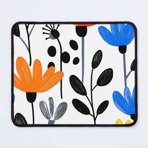 Item preview, Colorful Abstract Floral Pattern - Modern Flower Art designed and sold by Snifferius.