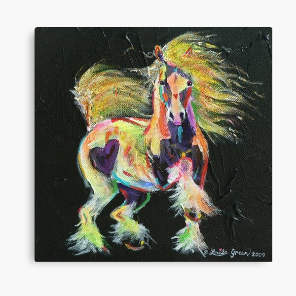 Gypsy Gold Pony Canvas Print
