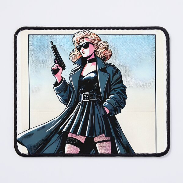 Item preview, Beautiful Retro Spy Woman designed and sold by JonelleTshirts.