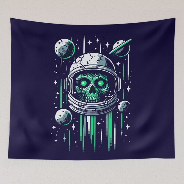 Item preview, space horror designed and sold by BLUEiceberg.