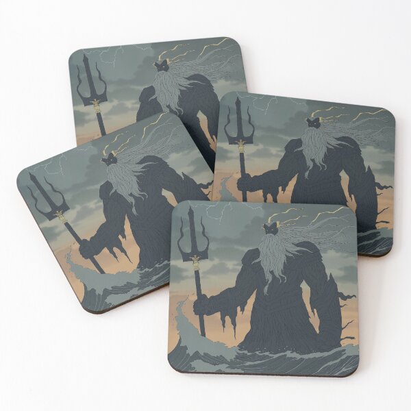 Item preview, Aegir, Norse mythology | Anime style designed and sold by ComicsFactory.
