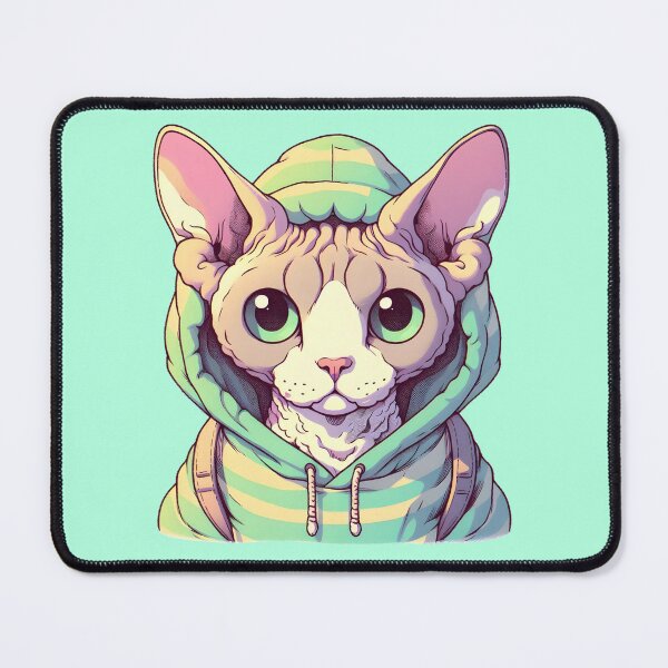 Item preview, Cute devon rex designed and sold by Anna Halasek.