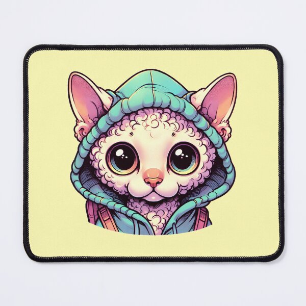Item preview, Cute devon rex designed and sold by Anna Halasek.