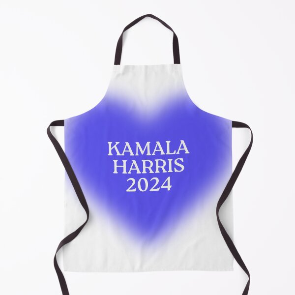 Item preview, Kamala Harris 2024 Blue Aura Heart designed and sold by amyshira7.