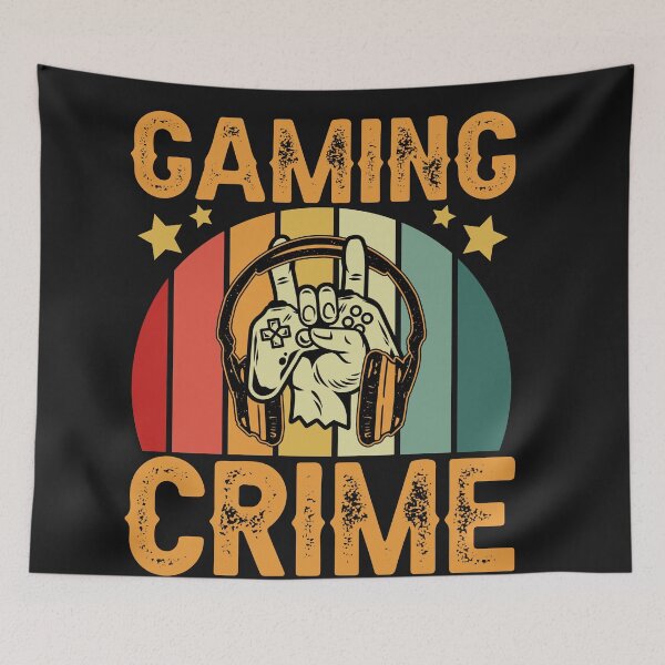 Item preview, Gaming crime designed and sold by October  First.