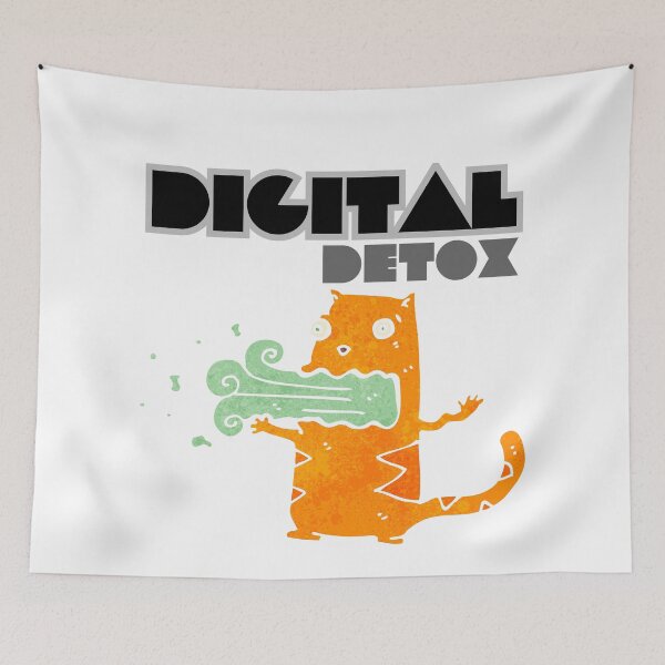 Item preview, DIGITAL DETOX KAT designed and sold by NOMADIC ART.