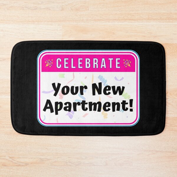 Item preview, CELEBRATE:  Your New Apartment! - funny celebration signs designed and sold by DesignsFromTW-S.