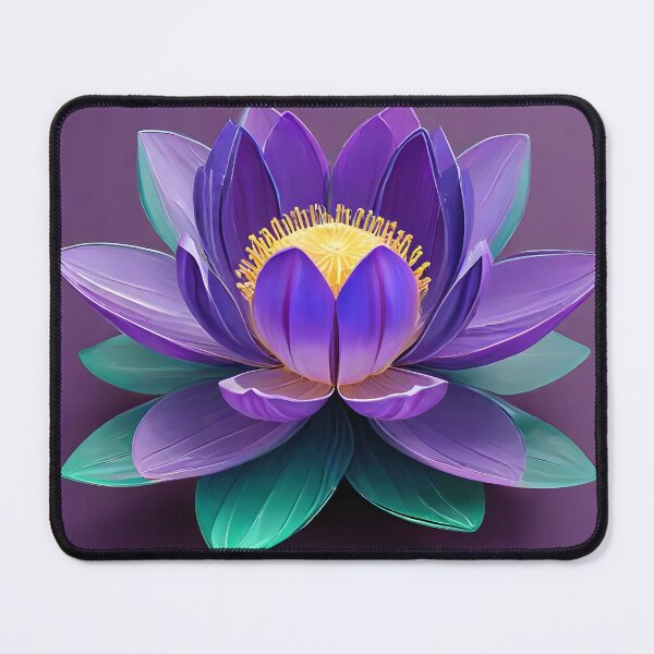Item preview, Acrylic Purple Lotus Flower designed and sold by BougieSouthern.