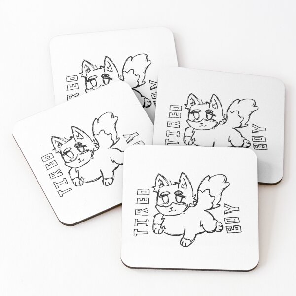 Item preview, Tired Boy Puppy Print designed and sold by Umbrella-Tree.