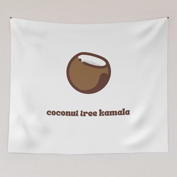 Item preview, Coconut Tree Kamala Brown Splash designed and sold by amyshira7.