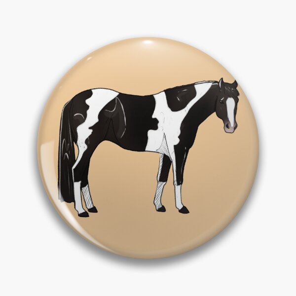 Item preview, Black Tobiano American Quarter Horse designed and sold by Kgerdoodles.