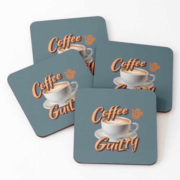 Item preview, COFFEE GUILTY - Coffee Passion designed and sold by AldeaPod.