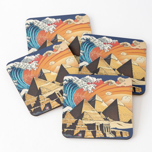 Item preview, Katsushika Hosukai Egyptian Pyramids designed and sold by Jese345.