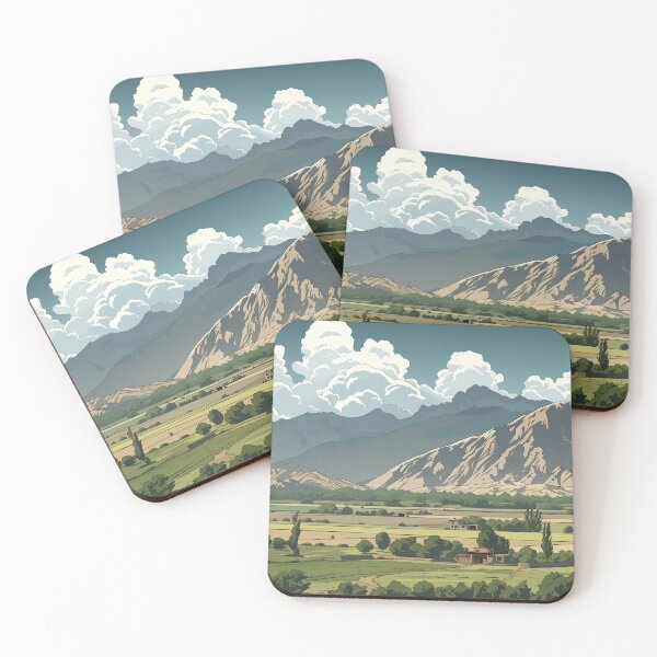 Item preview, Afghani landscape | Anime style designed and sold by ComicsFactory.