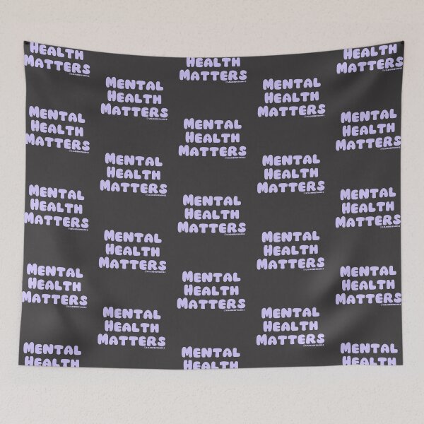 Item preview, Mental Health Matters., v23b, light purple | @lilsboobthangs designed and sold by lilsboobthangs.