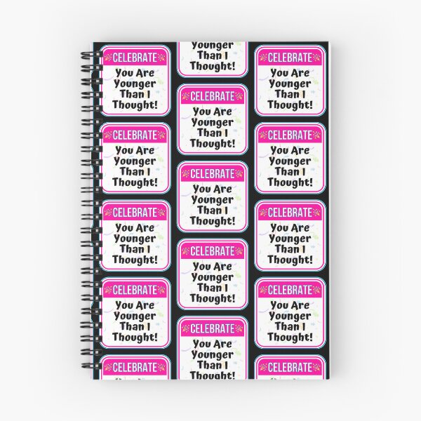 Item preview, CELEBRATE:  You Are Younger Than I Thought! - funny celebration signs designed and sold by DesignsFromTW-S.
