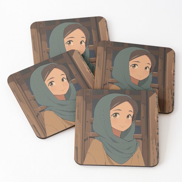 Item preview, Afghani woman, portrait | Anime style designed and sold by ComicsFactory.