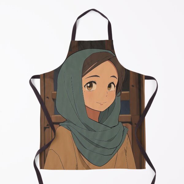 Item preview, Afghani woman, portrait | Anime style designed and sold by ComicsFactory.