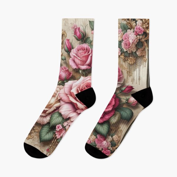 Item preview, Pink Roses & Rococo designed and sold by DesignsByPrnces.