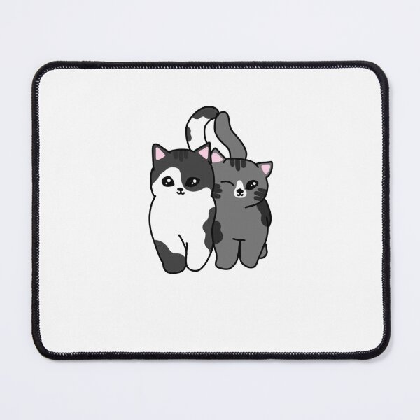 Item preview, cat duo designed and sold by BunketCSJ.